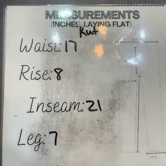 Kut From The Kloth Bardot Skinny Boyfriend Capri Lowrise Womens 6 Summer Legs - Picture 16 of 16